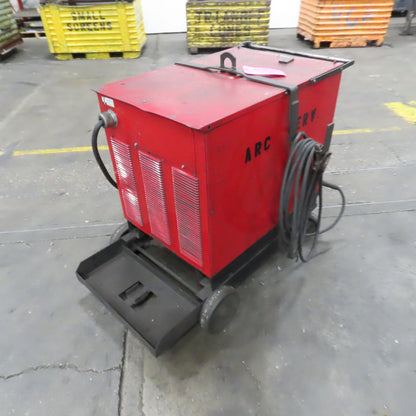 Lincoln DC-400 36VDC Arc Stick Welder 400A 230/460V 3PH 94' Whip & Wheel Package
