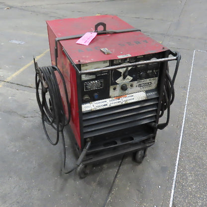 Lincoln DC-400 36VDC Arc Stick Welder 400A 230/460V 3PH 94' Whip & Wheel Package