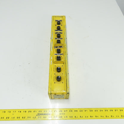Hubbell Type 2016 WPBC 8-Button Pushbutton Control Pendant Station 120VAC 250VDC