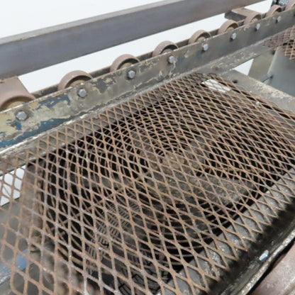 Custom 22.5" Wide Gravity Roller Conveyor Cooler/ Dryer Dual Fan 1HP 3PH 230/460