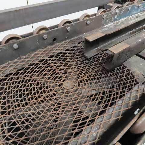 Custom 22.5" Wide Gravity Roller Conveyor Cooler/ Dryer Dual Fan 1HP 3PH 230/460