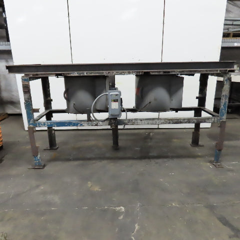 Custom 22.5" Wide Gravity Roller Conveyor Cooler/ Dryer Dual Fan 1HP 3PH 230/460