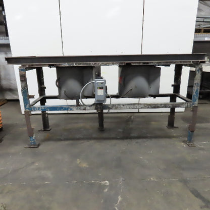 Custom 22.5" Wide Gravity Roller Conveyor Cooler/ Dryer Dual Fan 1HP 3PH 230/460