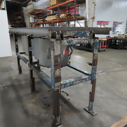 Custom 22.5" Wide Gravity Roller Conveyor Cooler/ Dryer Dual Fan 1HP 3PH 230/460