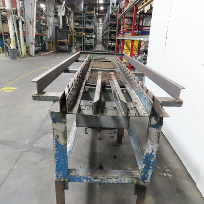 Custom 22.5" Wide Gravity Roller Conveyor Cooler/ Dryer Dual Fan 1HP 3PH 230/460