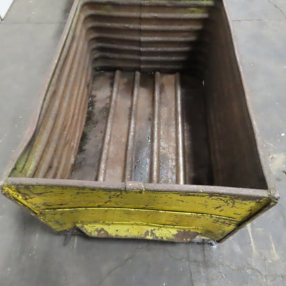 48" x 32" x 28" Deep Heavy Duty Corrugated Steel Storage Tote Box