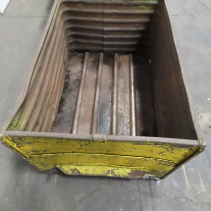 48" x 32" x 28" Deep Heavy Duty Corrugated Steel Storage Tote Box