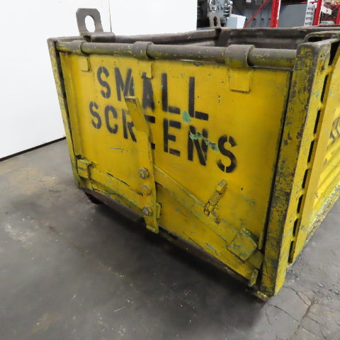 52" x 38" x 30" Deep Heavy Duty Stackable Corrugated Steel Storage Tote Box