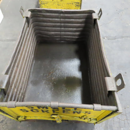 52" x 38" x 30" Deep Heavy Duty Stackable Corrugated Steel Storage Tote Box
