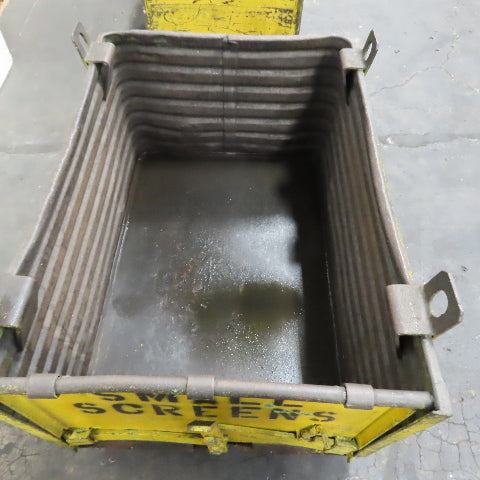 52" x 38" x 30" Deep Heavy Duty Stackable Corrugated Steel Storage Tote Box