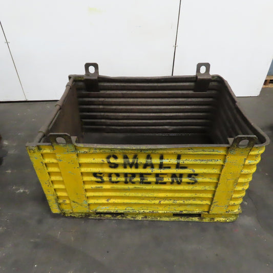 52" x 38" x 30" Deep Heavy Duty Stackable Corrugated Steel Storage Tote Box