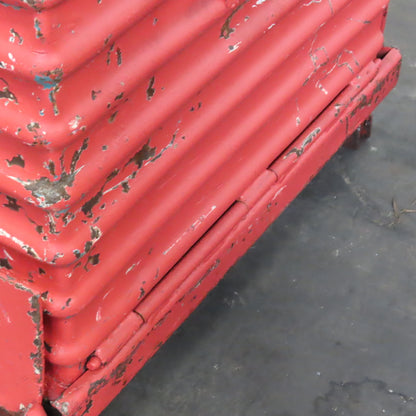 50" x 34" x 38" Deep Heavy Duty Stackable Corrugated Steel Storage Tote Box
