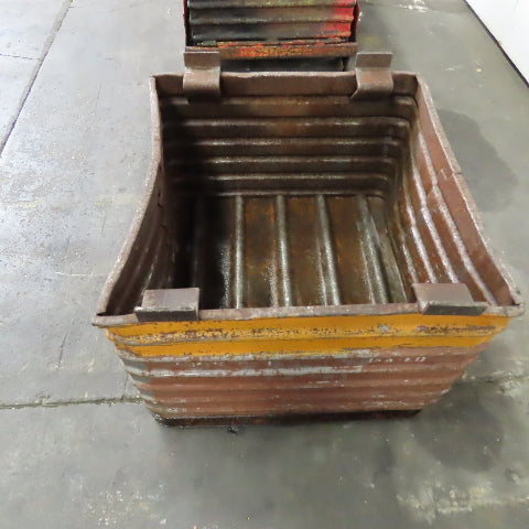 33" x 31" x 25" Deep Heavy Duty Stackable Corrugated Steel Storage Tote Box