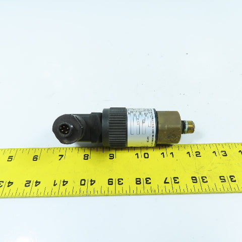 Barksdale 96211-BB3-T2 Pressure Switch 8.5-50PSI Range 125/250VAC 5A 1/4" NPT