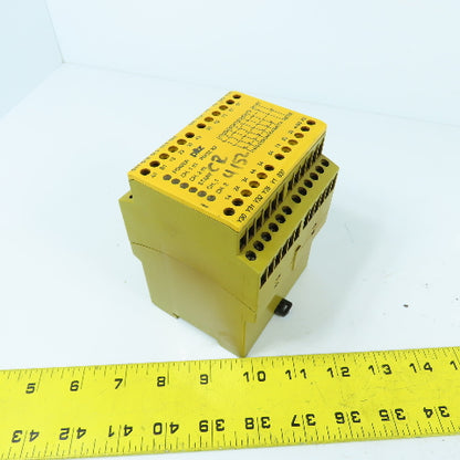 Pilz PNOZ X9 120VAC 24VDC 7n/o 2n/c 2so 774605 Monitoring Safety Relay