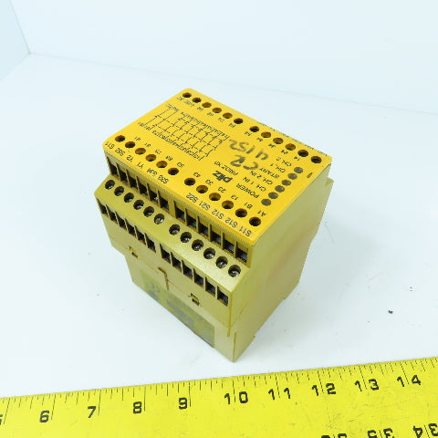 Pilz PNOZ X9 120VAC 24VDC 7n/o 2n/c 2so 774605 Monitoring Safety Relay