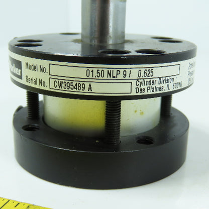 Parker 01.50 NLP 9/ 0.625 Double Acting Air Cylinder 1.5" Bore 3/4" Stroke