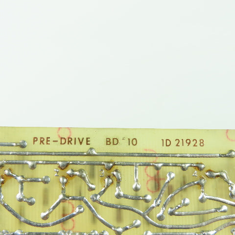 Rockwell 1D 21928 Pre-Drive Circuit Board BD 10