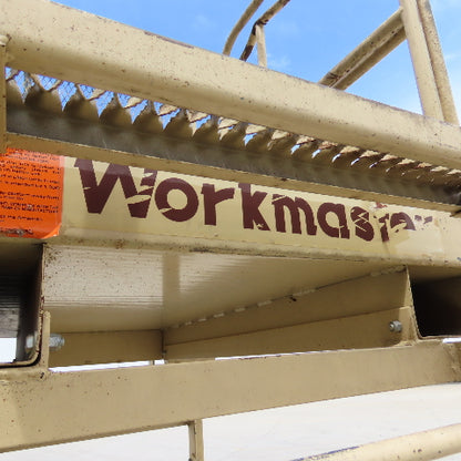 Cotterman Workmaster 48" x 36" x 80" Work Height Rolling Scaffold W/Fork Pockets
