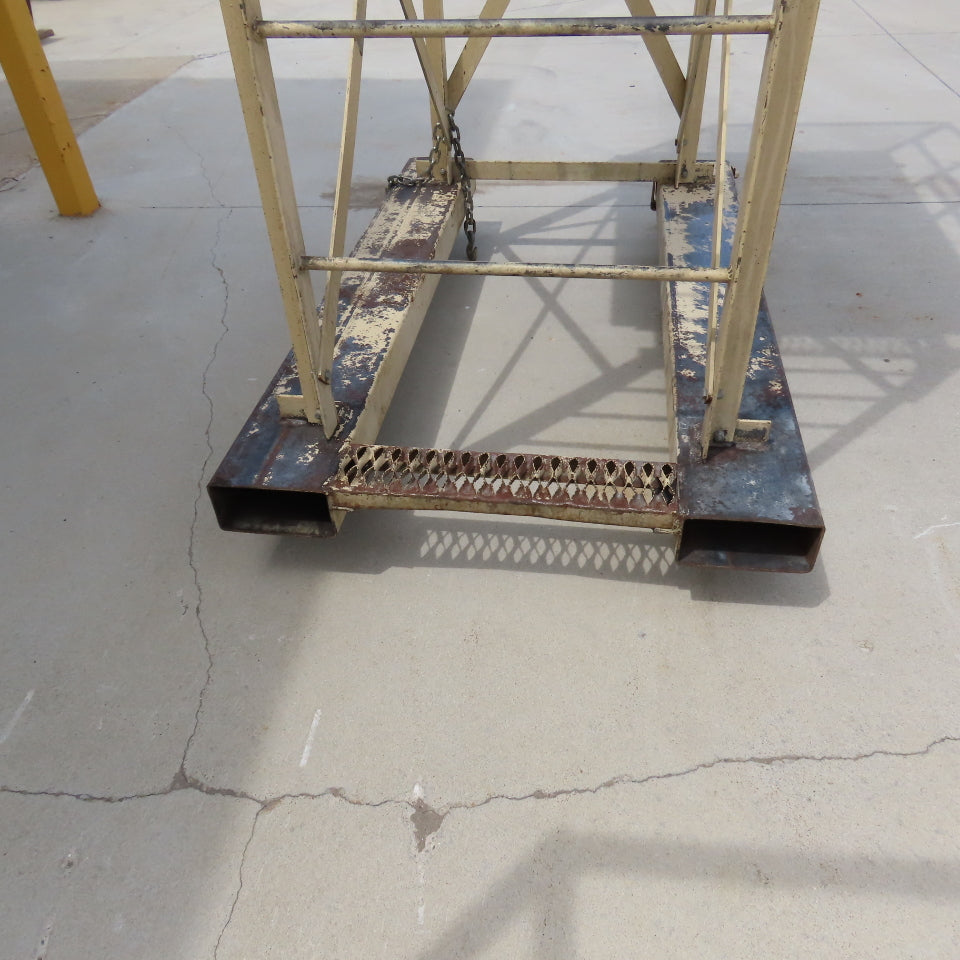 Cotterman Workmaster 48" x 36" x 80" Work Height Rolling Scaffold W/Fork Pockets