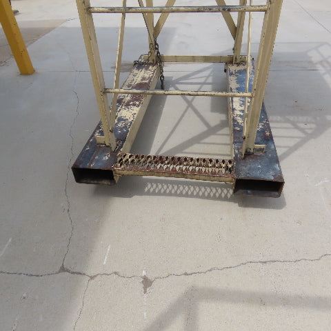 Cotterman Workmaster 48" x 36" x 80" Work Height Rolling Scaffold W/Fork Pockets