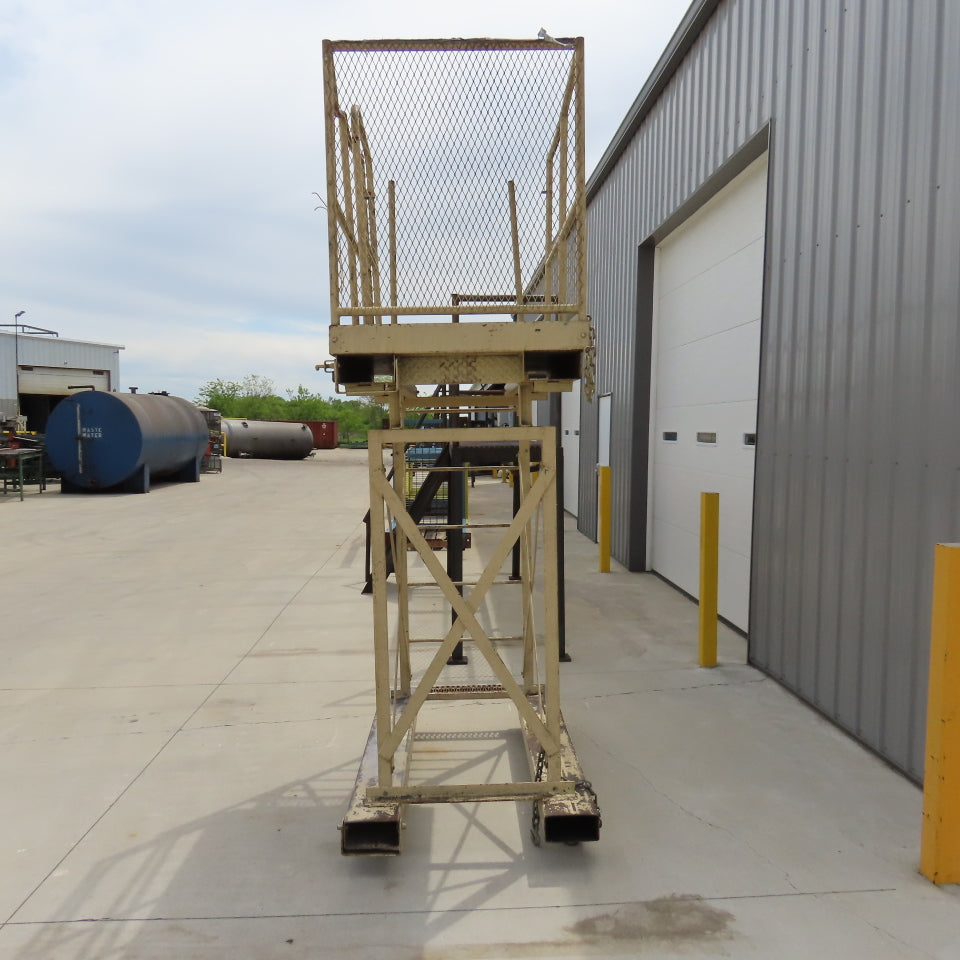 Cotterman Workmaster 48" x 36" x 80" Work Height Rolling Scaffold W/Fork Pockets
