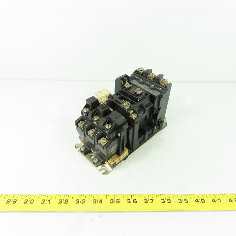 Allen Bradley 509-BOD Ser B Size 1 Motor Starter 600VAC 27A 120V Coil