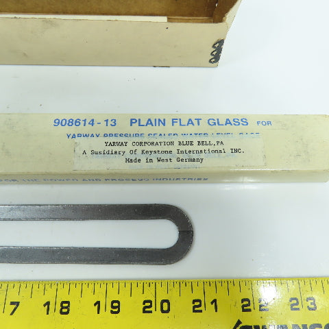 Yarway 908614-13 951468 Plain Flat Glass For Sealed Water Level Gage 60-21-0023