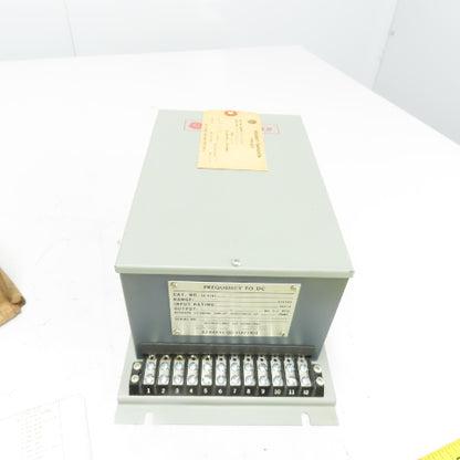 General Electric 50-4701-35EGAN1 Frequency To DC Transducer 120V In 400-350 Out