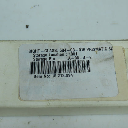 504-03-016 Replacement Borosilicate Sight Glass 9.875" x 1.347" x 0.688"