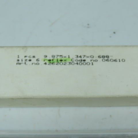 504-03-016 Replacement Borosilicate Sight Glass 9.875" x 1.347" x 0.688"