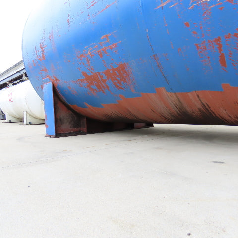 6000 Gallon Aboveground Steel Single Wall Horizontal Liquid Saddle Storage Tank