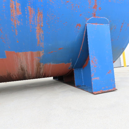 6000 Gallon Aboveground Steel Single Wall Horizontal Liquid Saddle Storage Tank