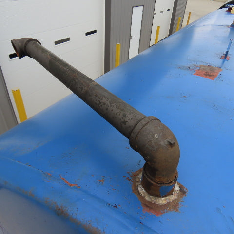 6000 Gallon Aboveground Steel Single Wall Horizontal Liquid Saddle Storage Tank