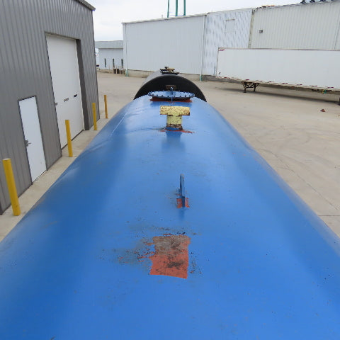 6000 Gallon Aboveground Steel Single Wall Horizontal Liquid Saddle Storage Tank