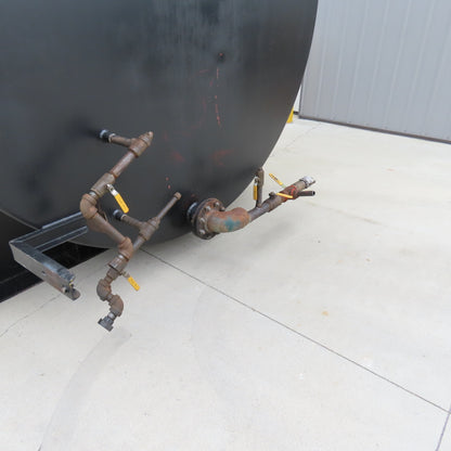 6000 Gallon Aboveground Steel Single Wall Horizontal Liquid Saddle Storage Tank