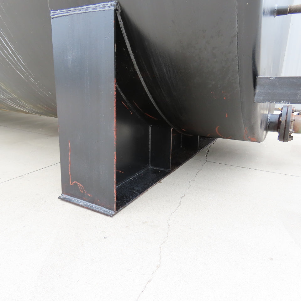 6000 Gallon Aboveground Steel Single Wall Horizontal Liquid Saddle Storage Tank