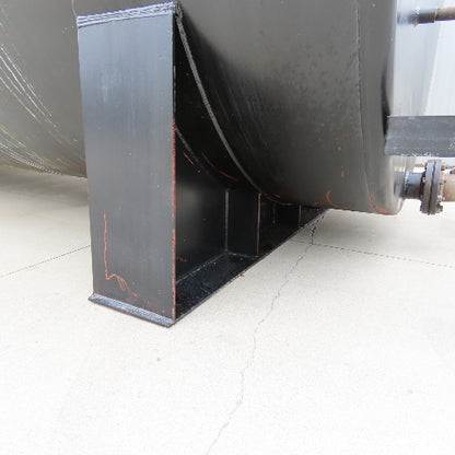 6000 Gallon Aboveground Steel Single Wall Horizontal Liquid Saddle Storage Tank