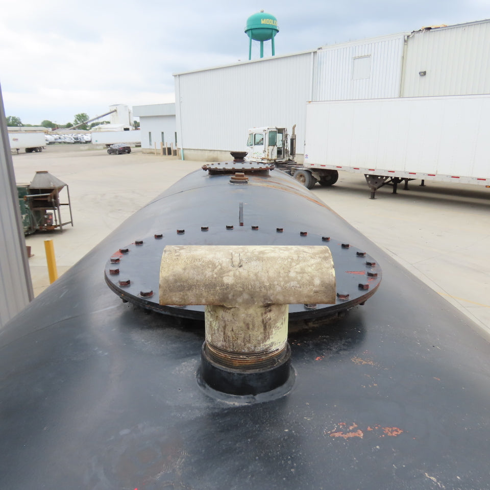 6000 Gallon Aboveground Steel Single Wall Horizontal Liquid Saddle Storage Tank