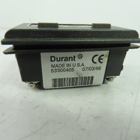 Eaton Durant 53300405 Totalizer Rate Meter 8-Digit LCD NEW