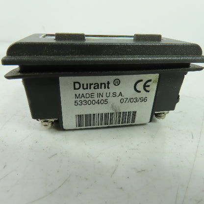 Eaton Durant 53300405 Totalizer Rate Meter 8-Digit LCD NEW