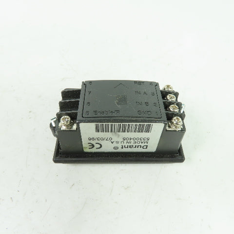 Eaton Durant 53300405 Totalizer Rate Meter 8-Digit LCD NEW