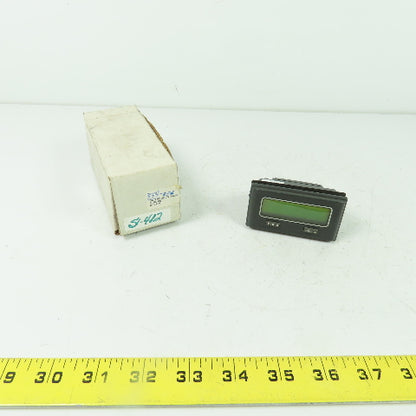 Eaton Durant 53300405 Totalizer Rate Meter 8-Digit LCD NEW