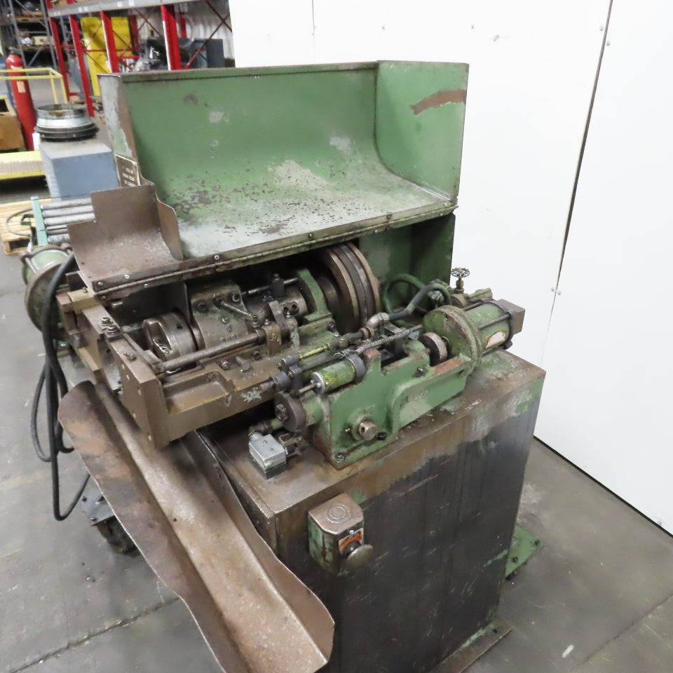 Teledyne Pines 172253 4" Tube End Finishing Machine 480V 3PH 3HP 8.7A Tested