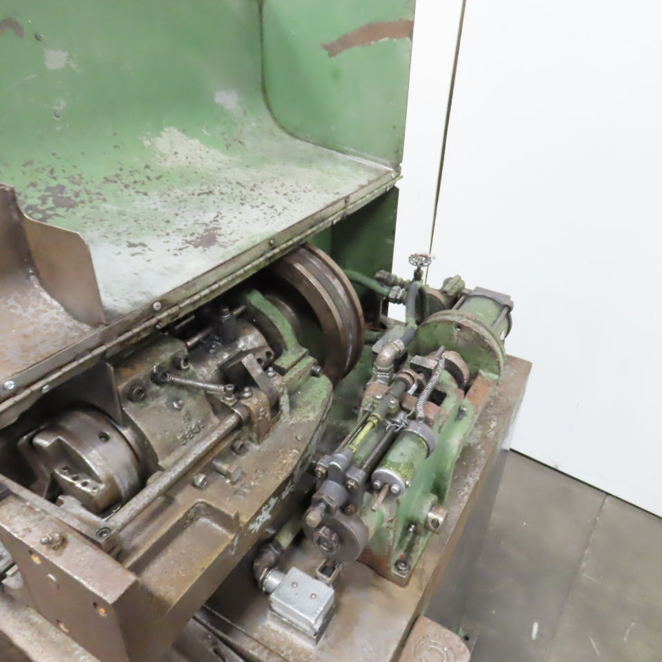 Teledyne Pines 172253 4" Tube End Finishing Machine 480V 3PH 3HP 8.7A Tested