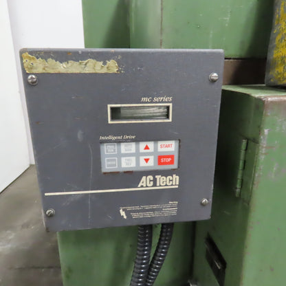 Teledyne Pines 172253 4" Tube End Finishing Machine 480V 3PH 3HP 8.7A Tested