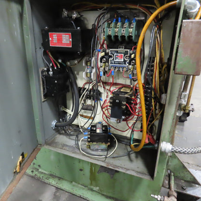 Teledyne Pines 172253 4" Tube End Finishing Machine 480V 3PH 3HP 8.7A Tested