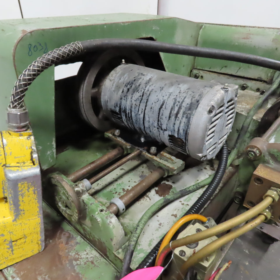 Teledyne Pines 172253 4" Tube End Finishing Machine 480V 3PH 3HP 8.7A Tested