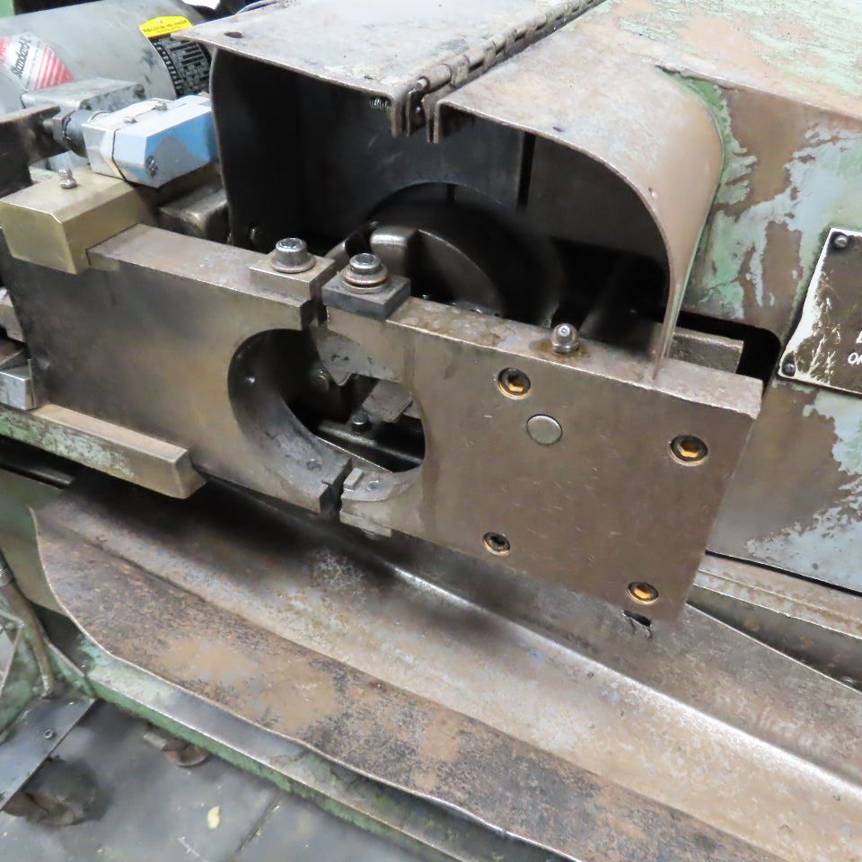 Teledyne Pines 172253 4" Tube End Finishing Machine 480V 3PH 3HP 8.7A Tested