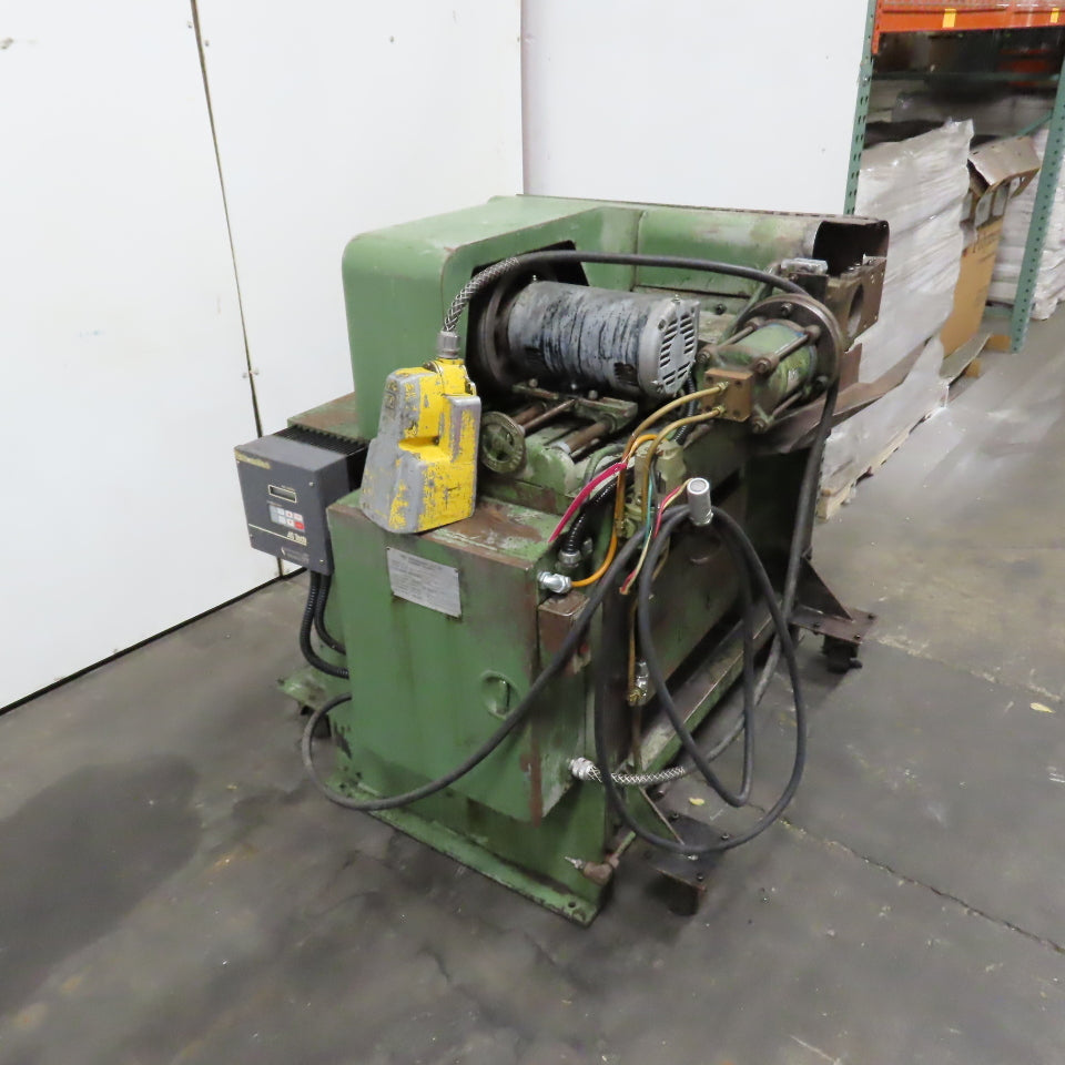 Teledyne Pines 172253 4" Tube End Finishing Machine 480V 3PH 3HP 8.7A Tested